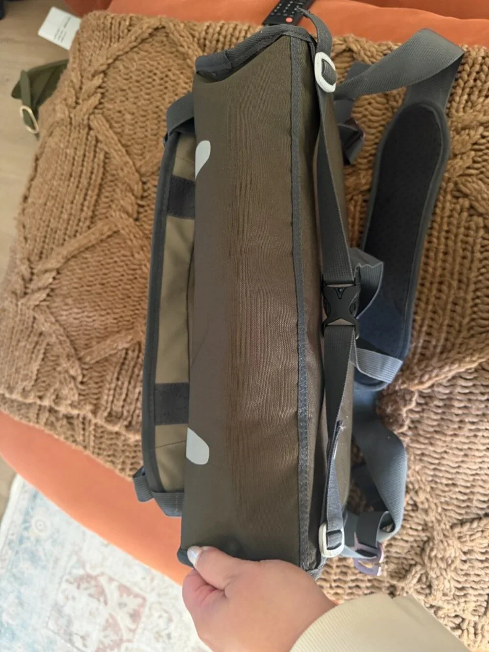 Keen Hybrid Transfer Olive Green Laptop Messenger Bag (NEW)